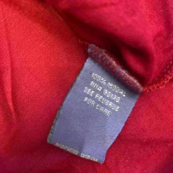 Vivienne Tam Womens Bat Sleeve Scoop Neck Jersey in Fuisha Pink Shirt Size Small - Picture 6 of 6